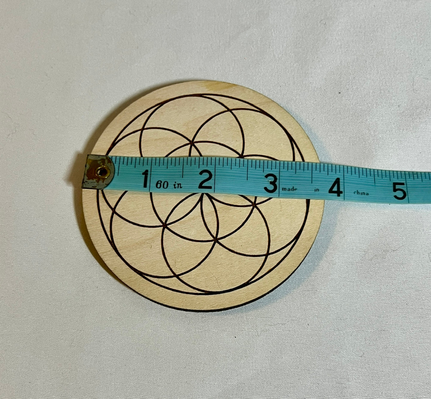 Wood crystal grid