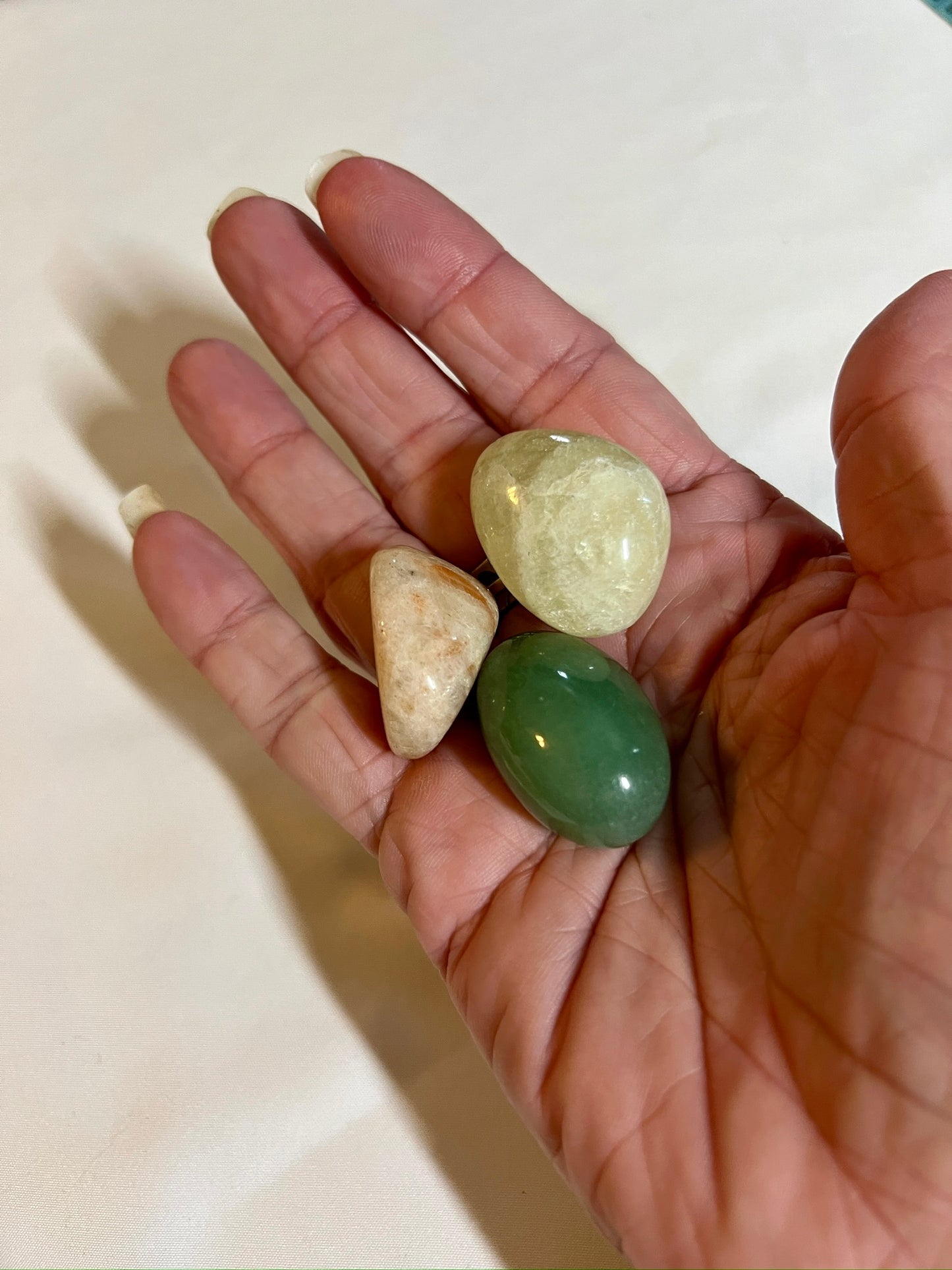 Crystal pouch for happiness