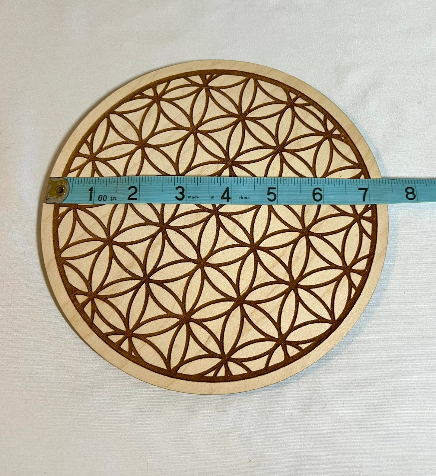 Wood crystal grid