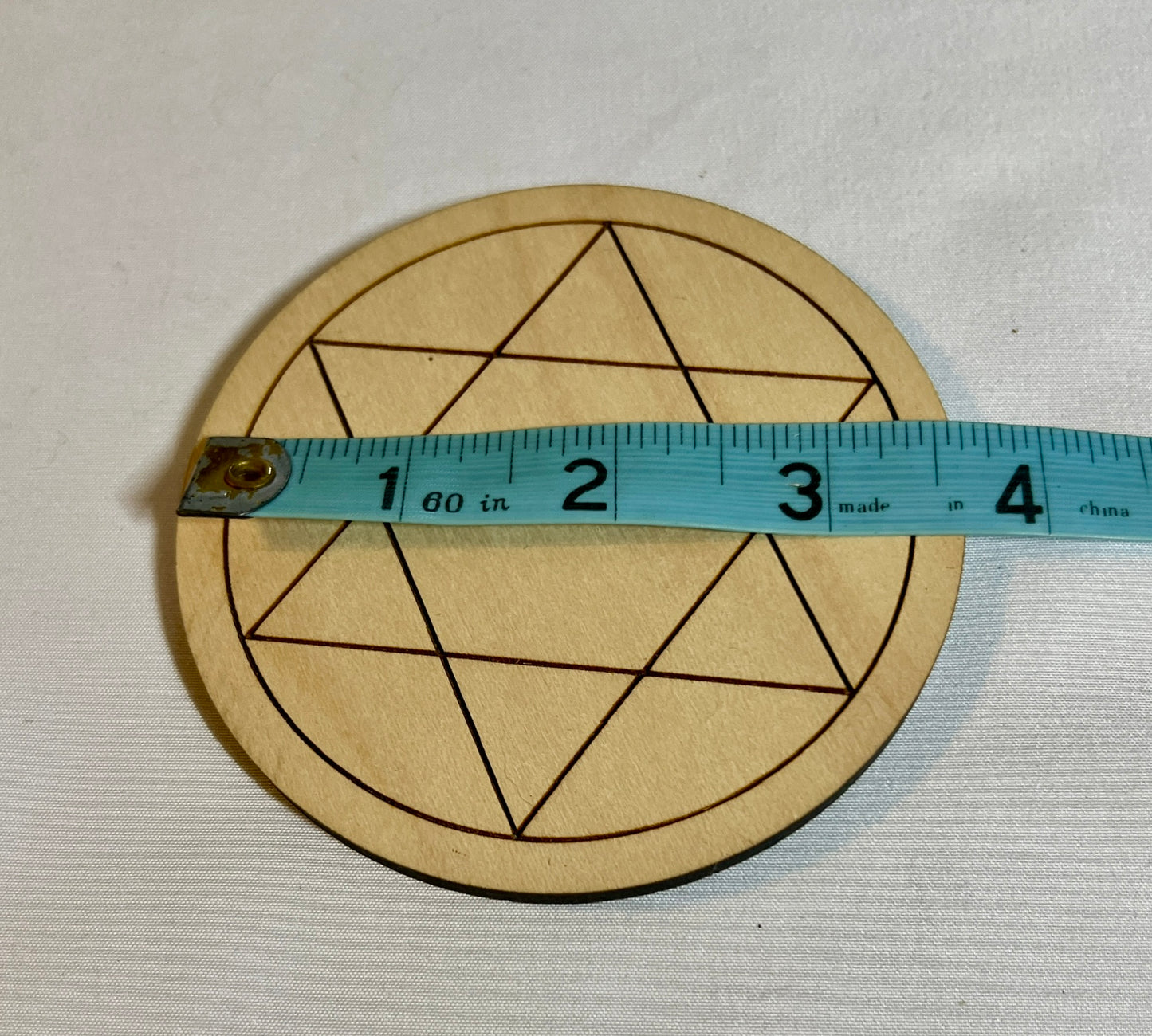 Wood crystal grid