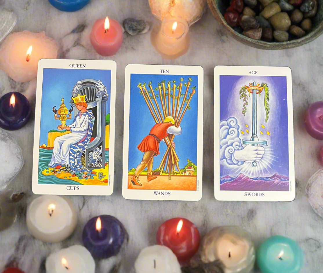 3 Card Tarot Reading, Card Reading, Tarot Card Reading