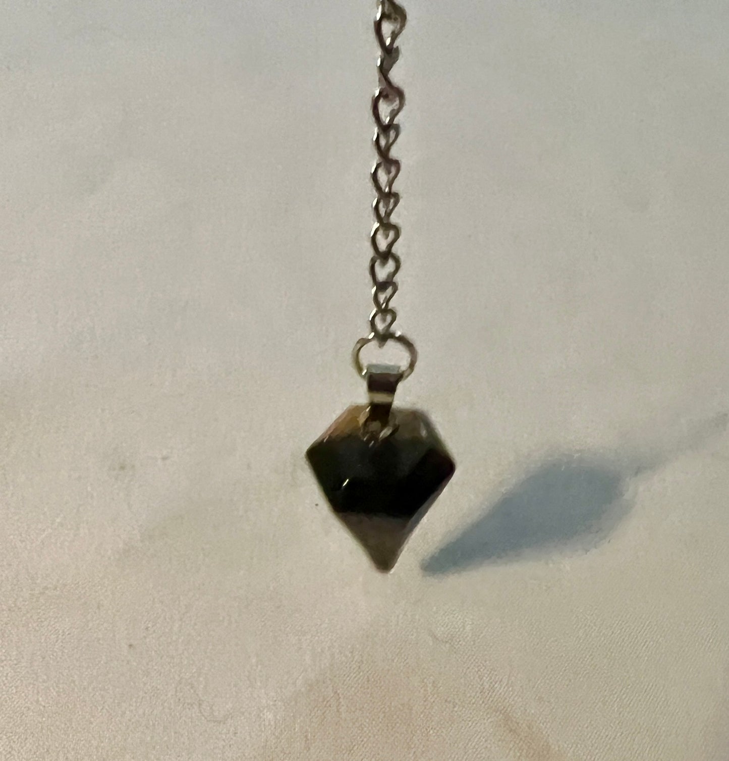 Tiger's eye handmade pendulum