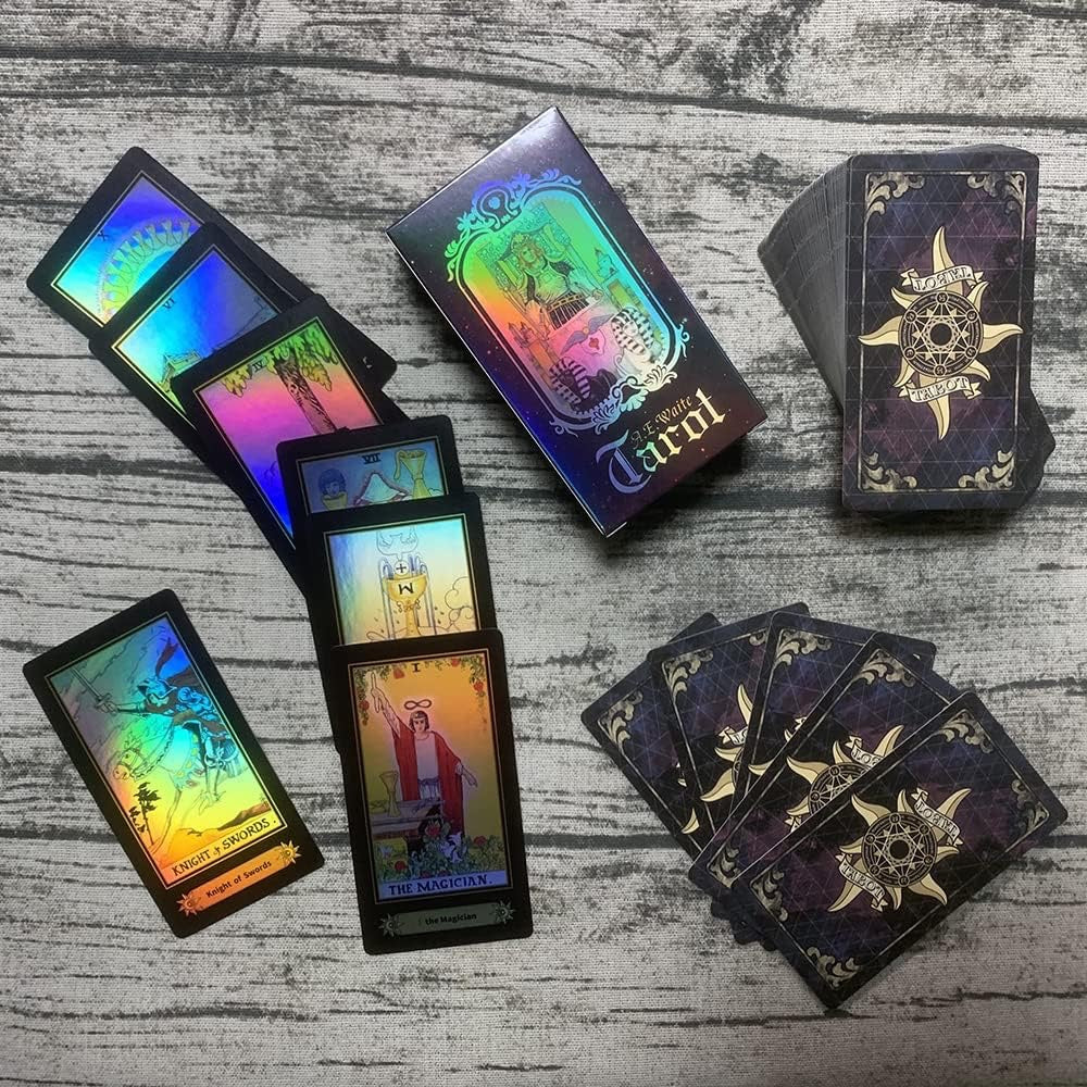 Laser Surface Tarot Cards