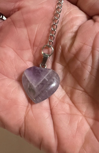 Amethyst handmade pendulum