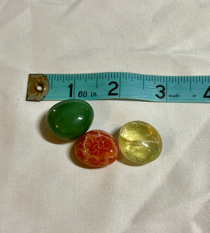 Crystal pouch for abundance