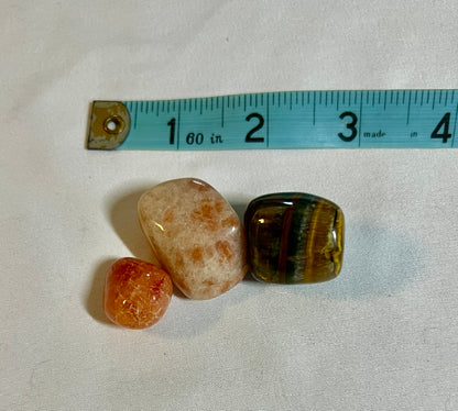 Crystal pouch for leo, leo crystals