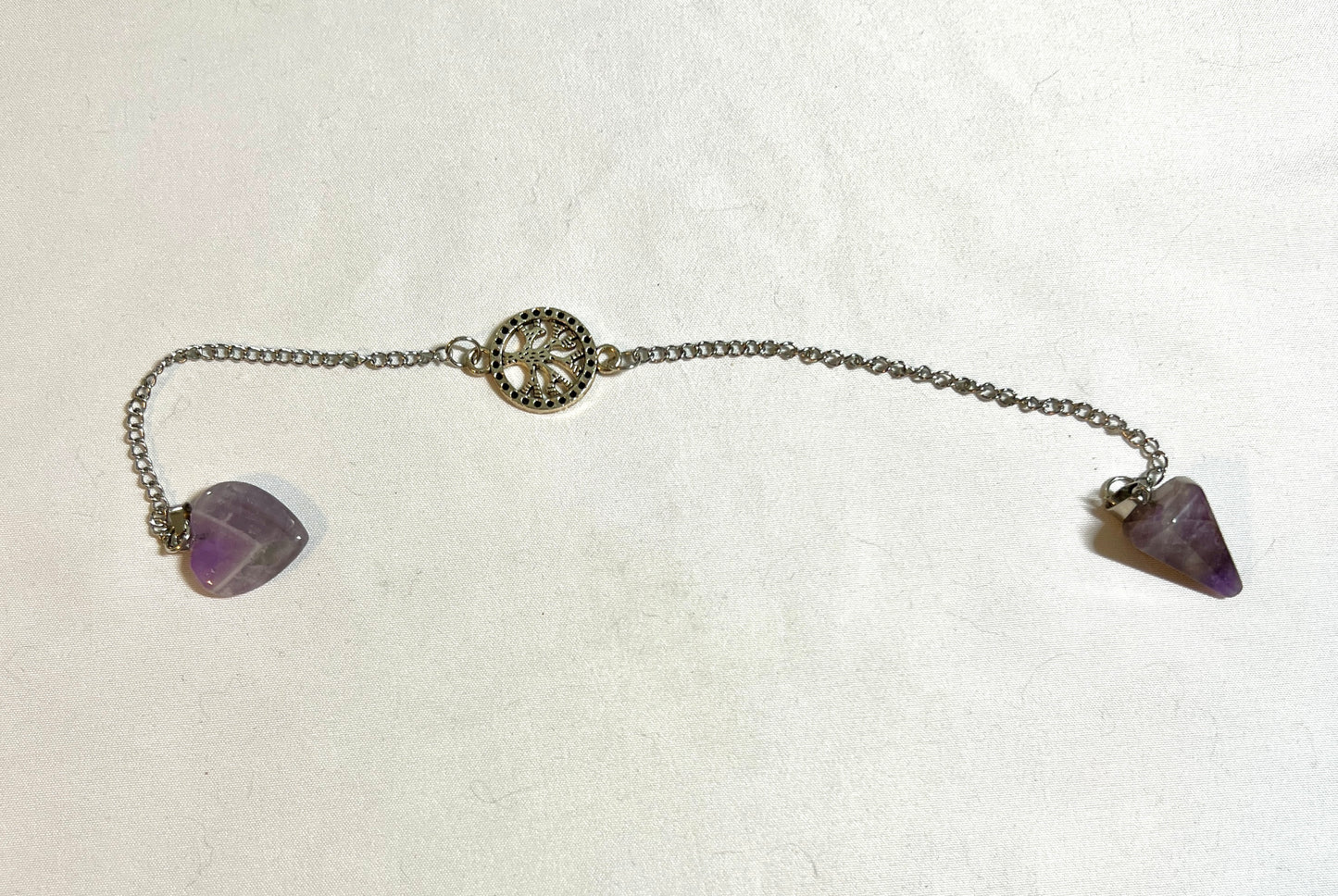 Amethyst handmade pendulum