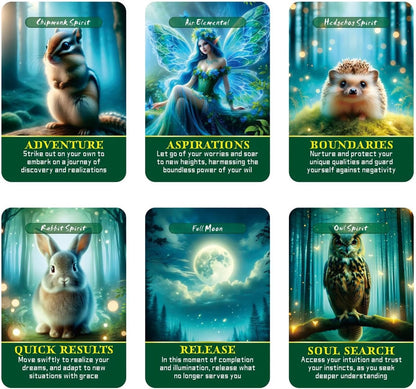 Forest Spirits Oracle Deck