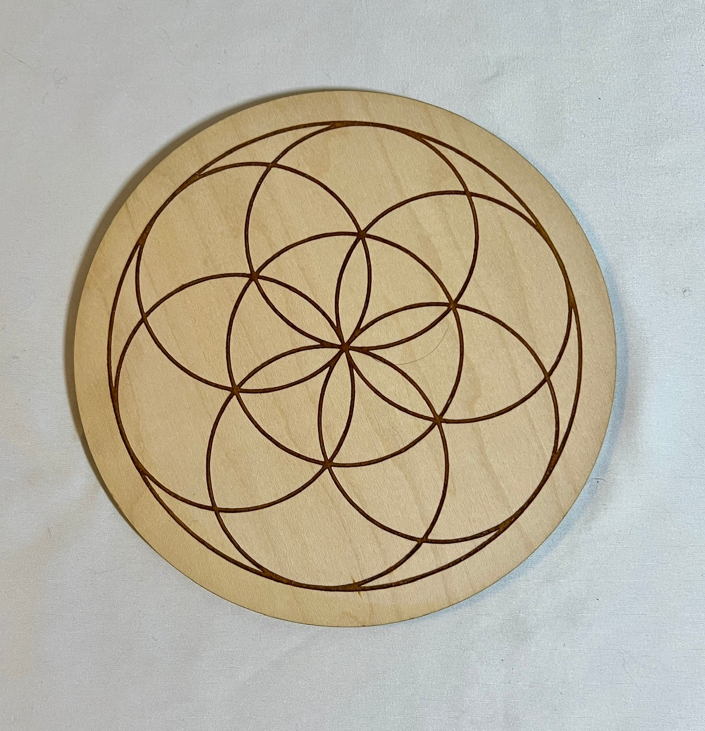 Wood crystal grid