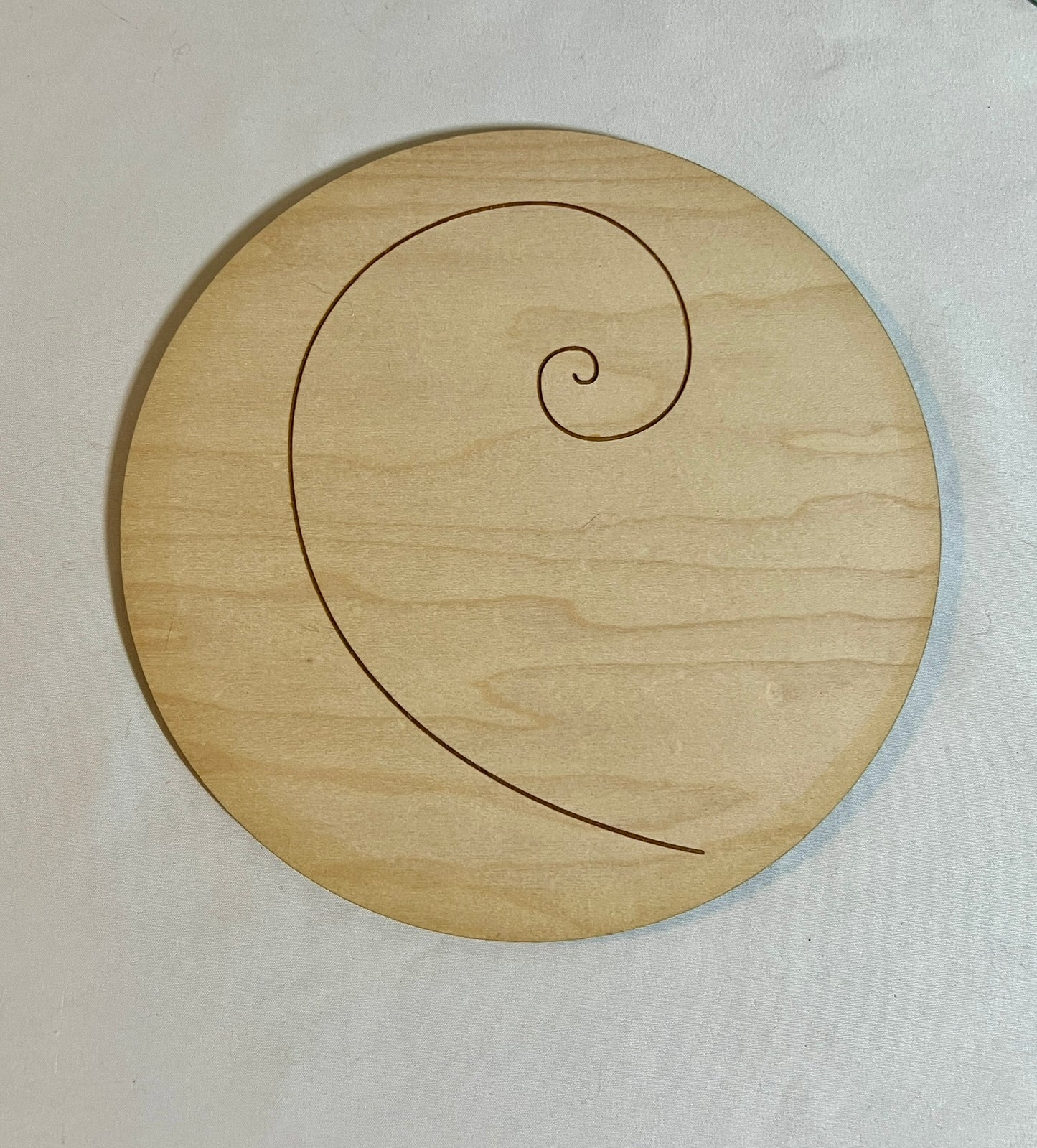 Wood crystal grid