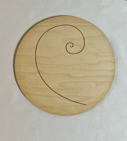 Wood crystal grid
