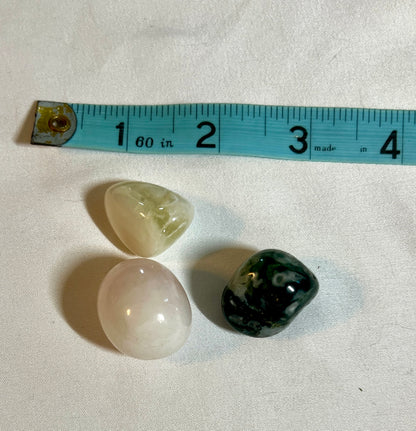 Crystal pouch for self esteem