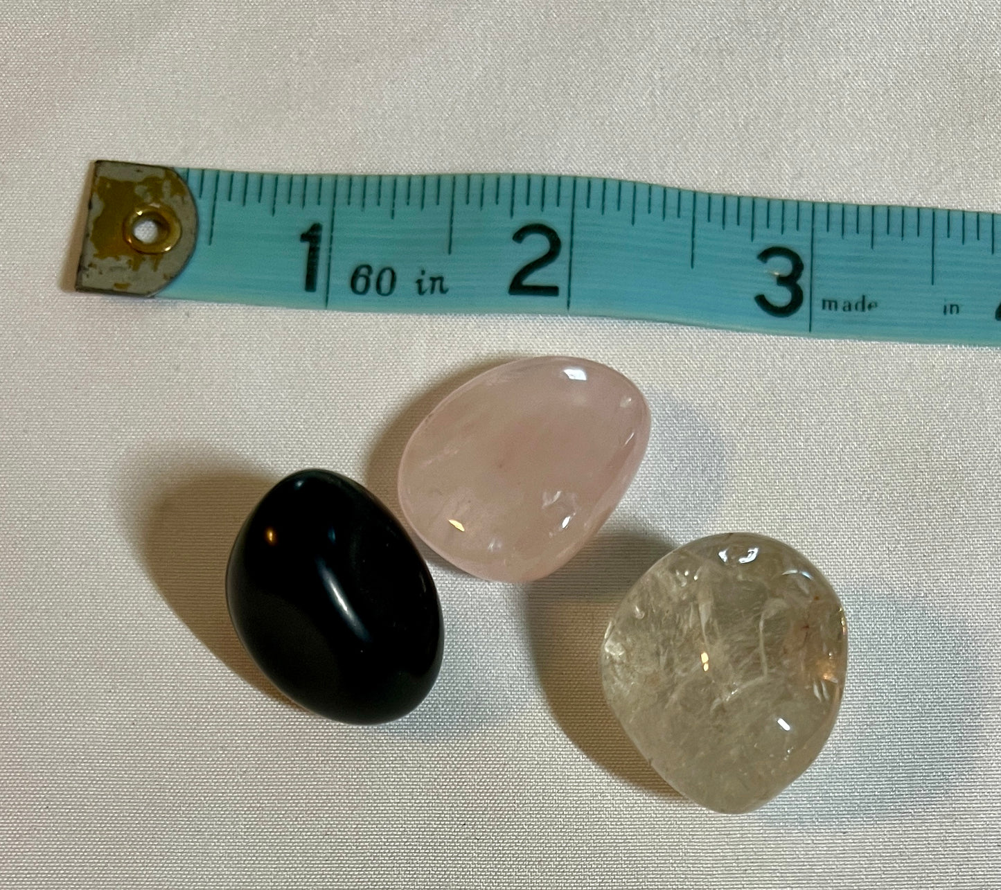 Crystal pouch for letting go