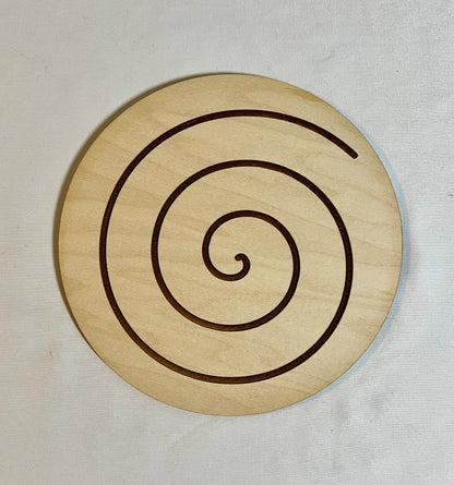Wood crystal grid