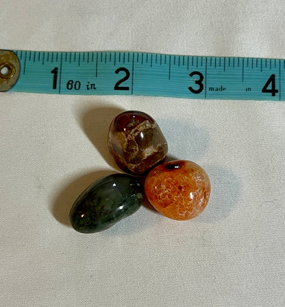 Crystal pouch for anger