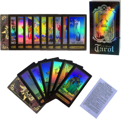 Laser Surface Tarot Cards