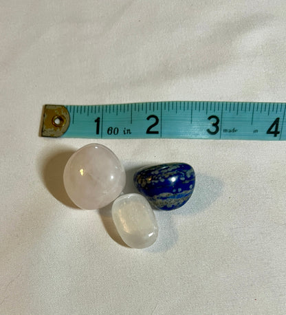 Crystal pouch for taurus, taurus crystals
