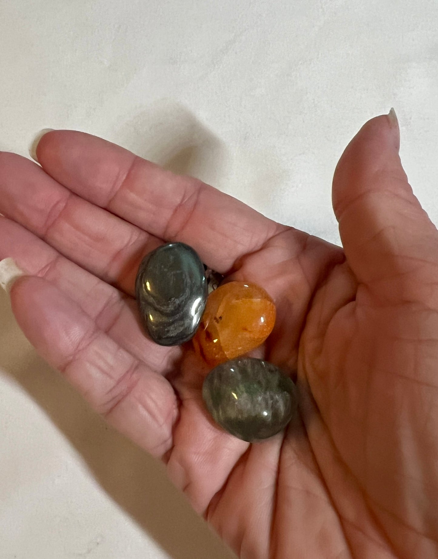 Crystal pouch for concentration