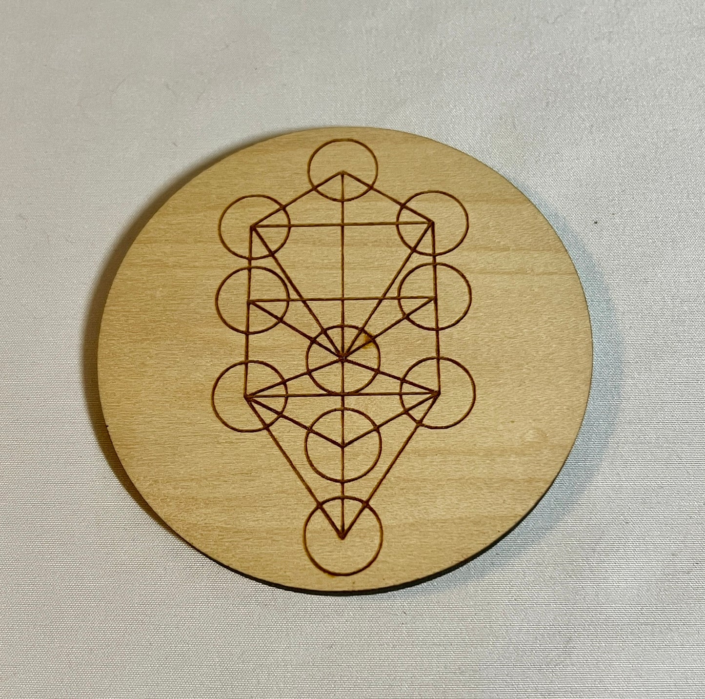 Wood crystal grid