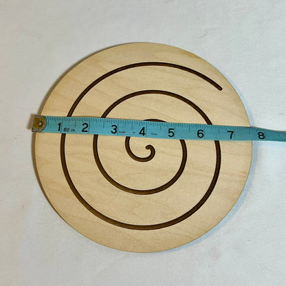 Wood crystal grid
