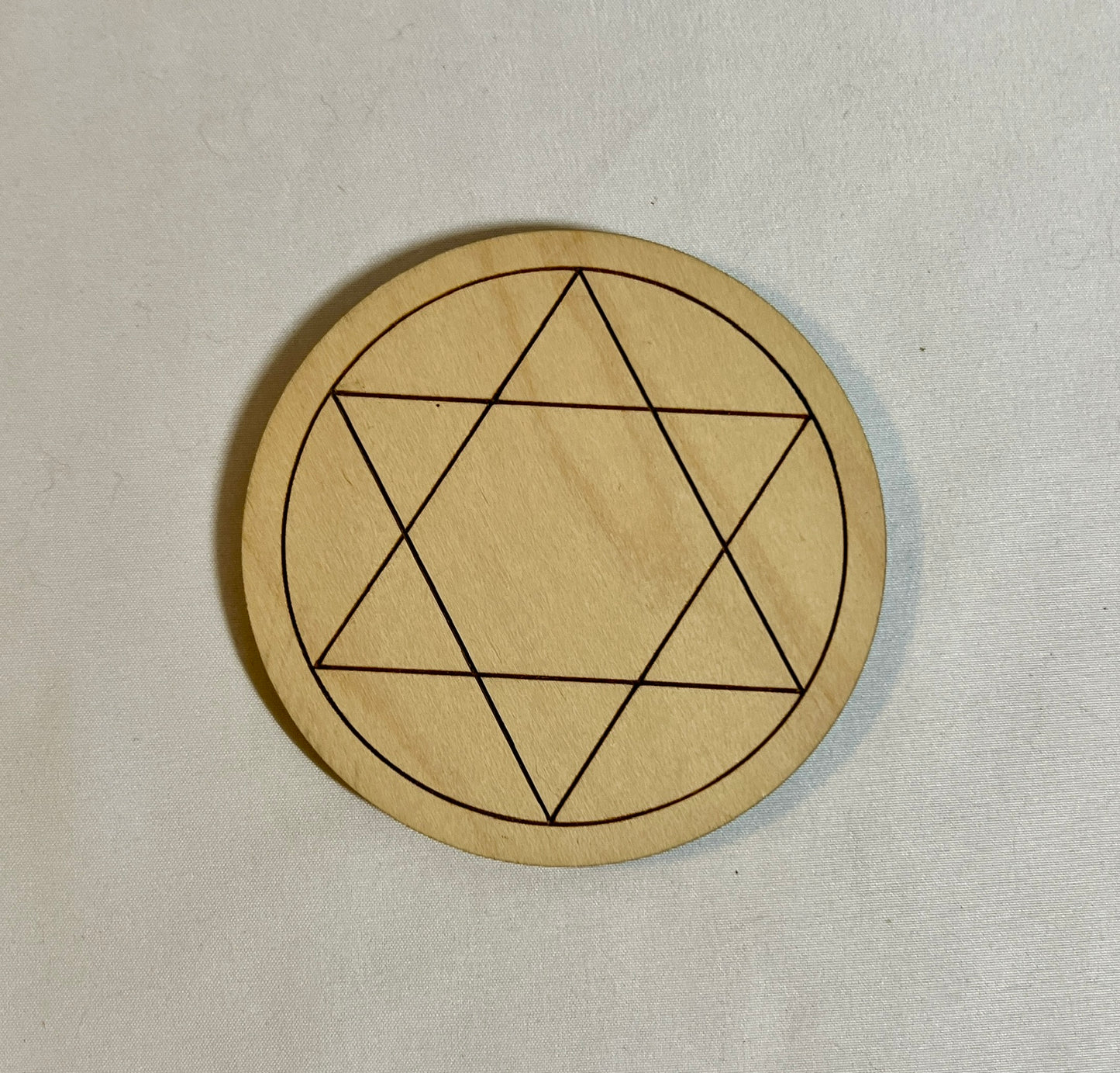 Wood crystal grid