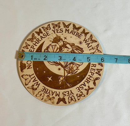 Wood Pendulum board, fairy pendulum board