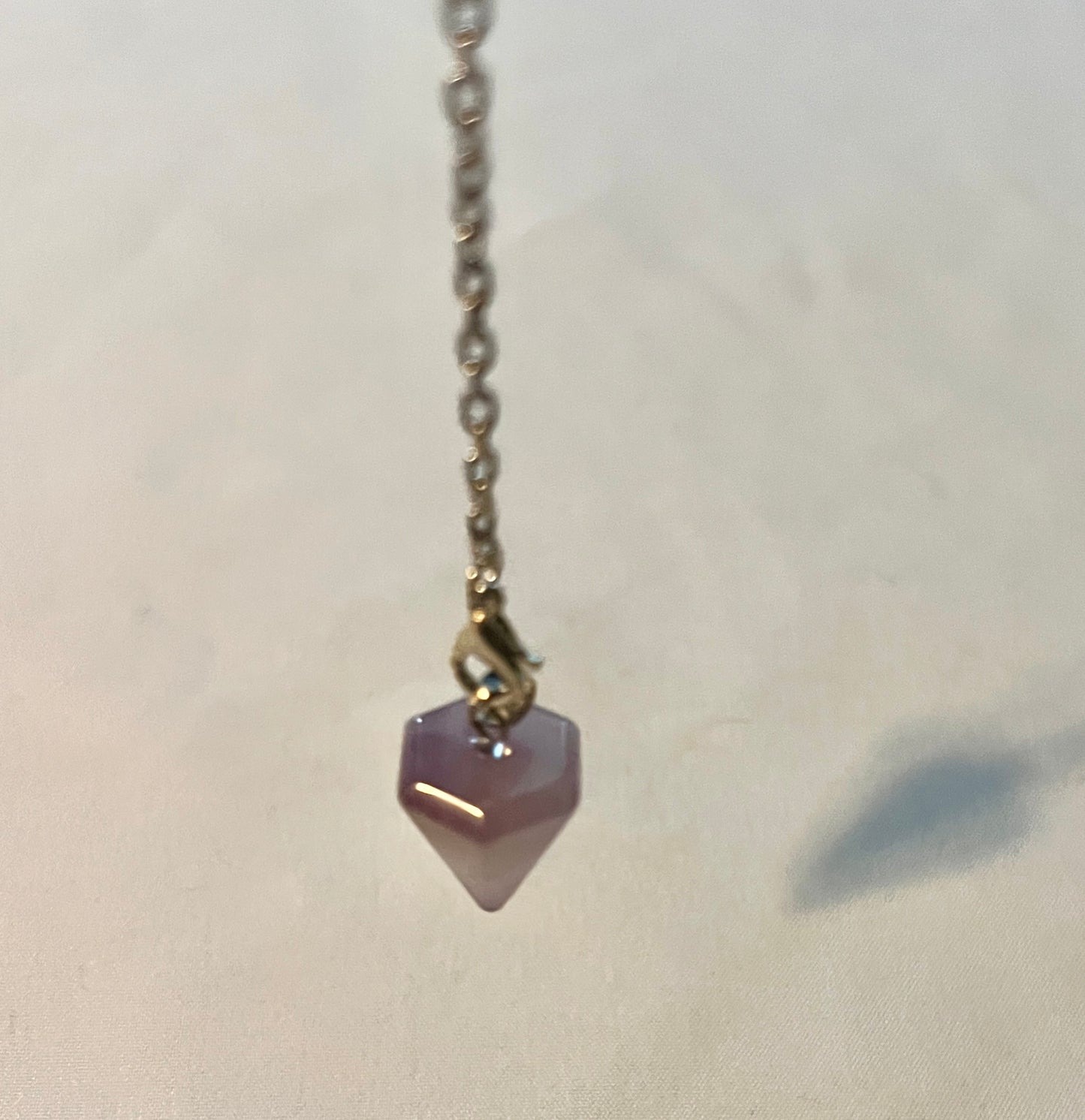 Amethyst handmade pendulum