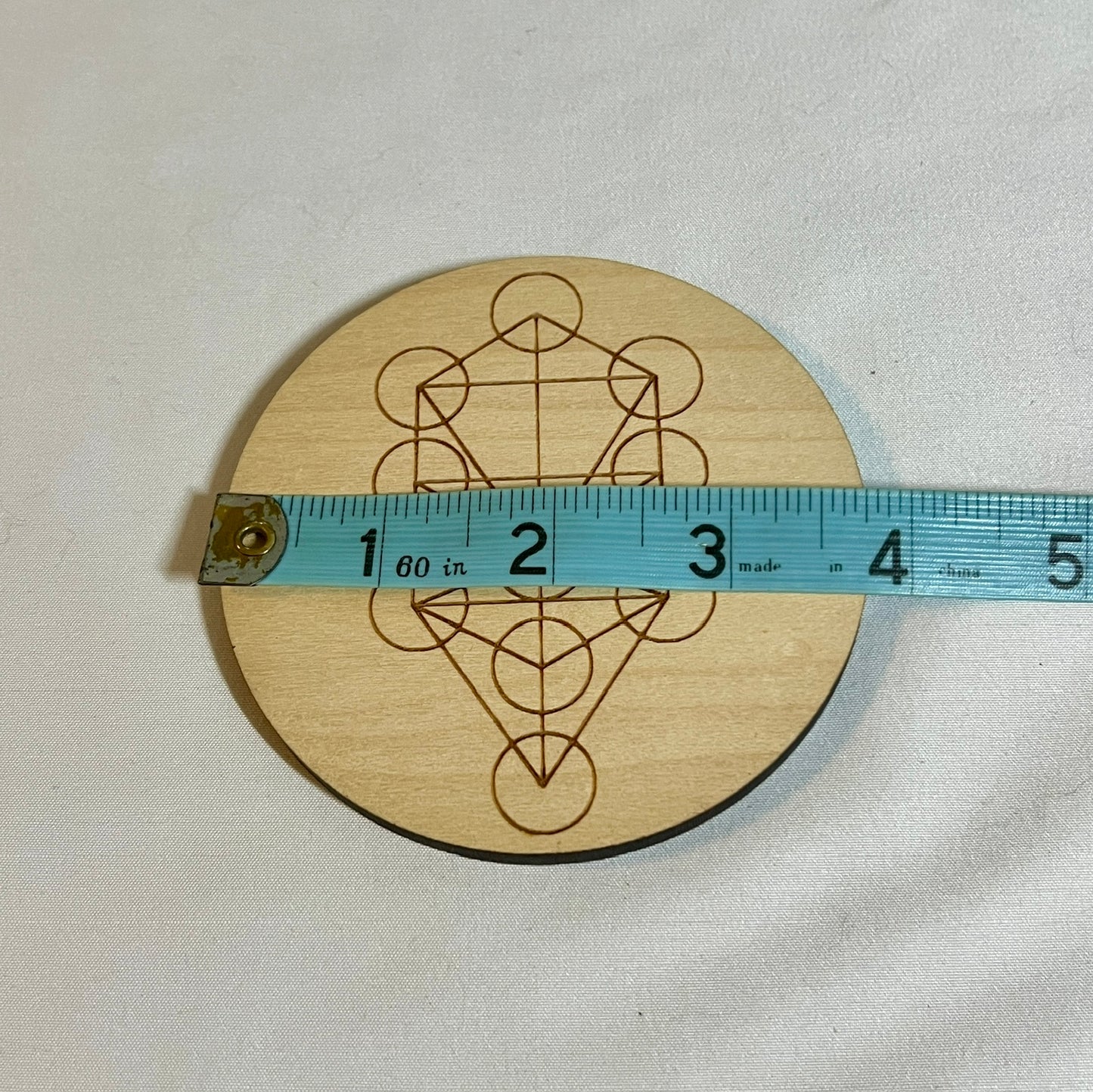 Wood crystal grid
