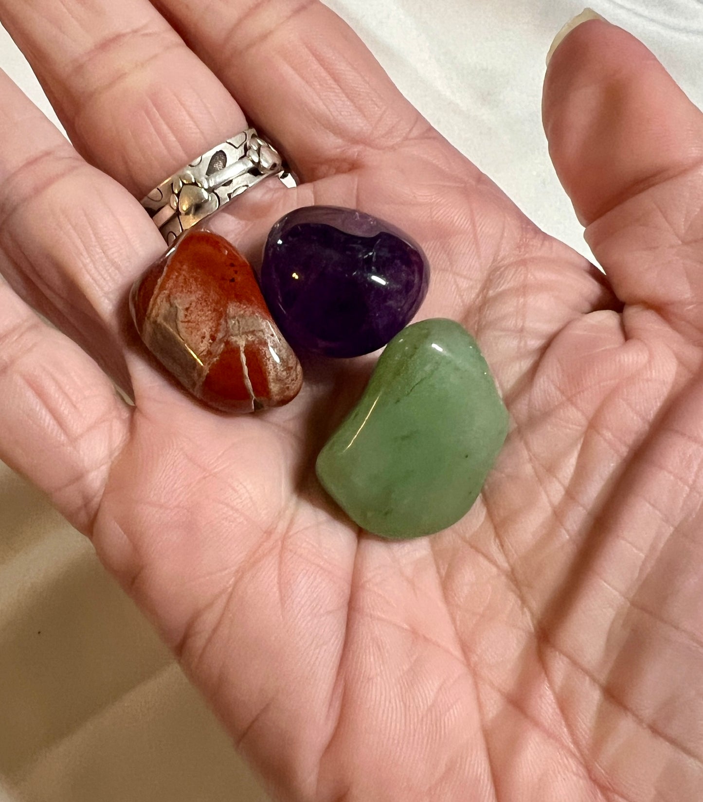 Crystal pouch for health
