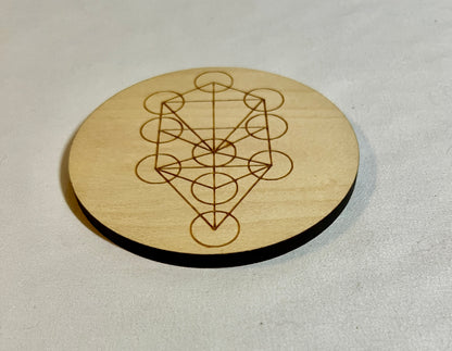 Wood crystal grid