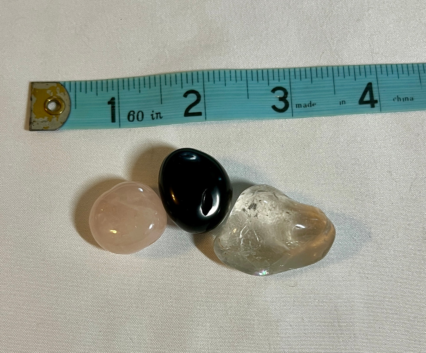 Crystal pouch for lettng go