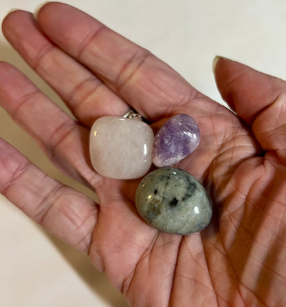 Crystal pouch for libra, libra crystals