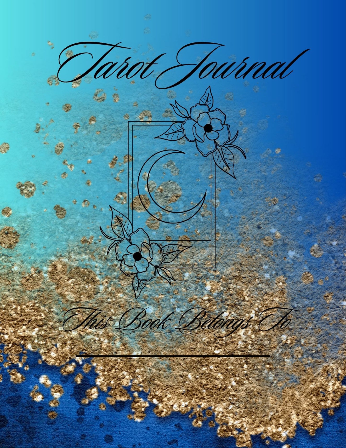 Digital download tarot journal