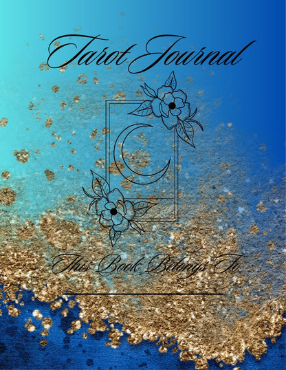 Digital download tarot journal
