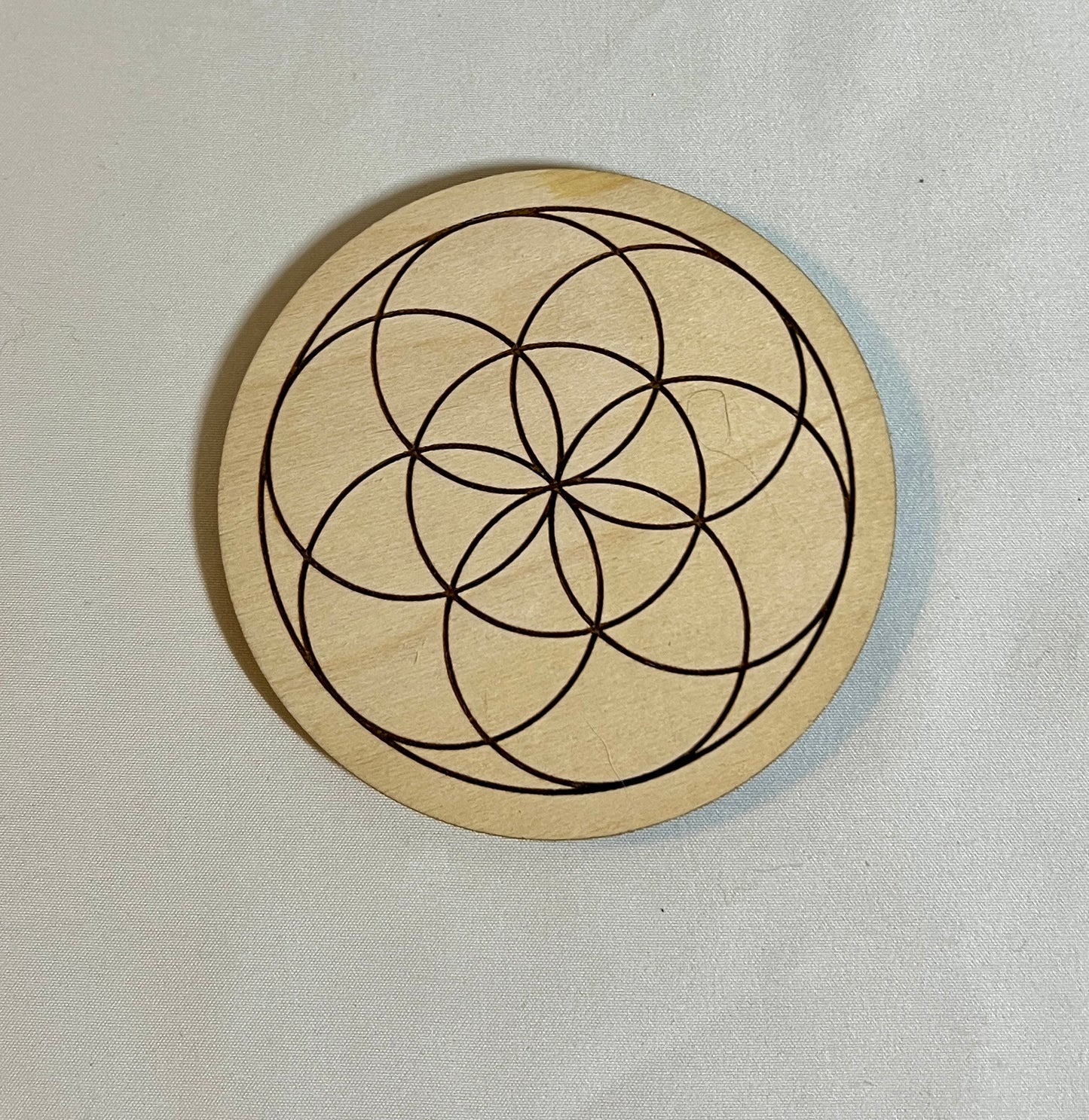 Wood crystal grid