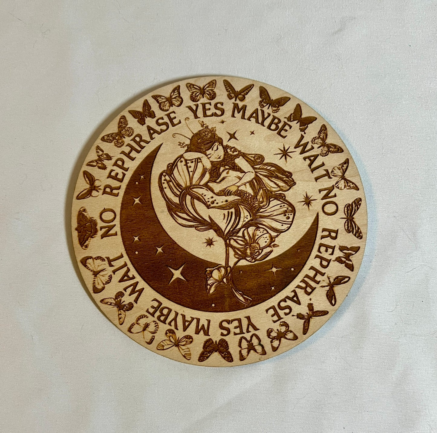 Wood Pendulum board, fairy pendulum board