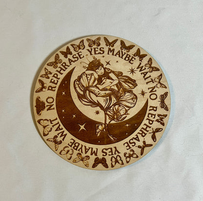 Wood Pendulum board, fairy pendulum board