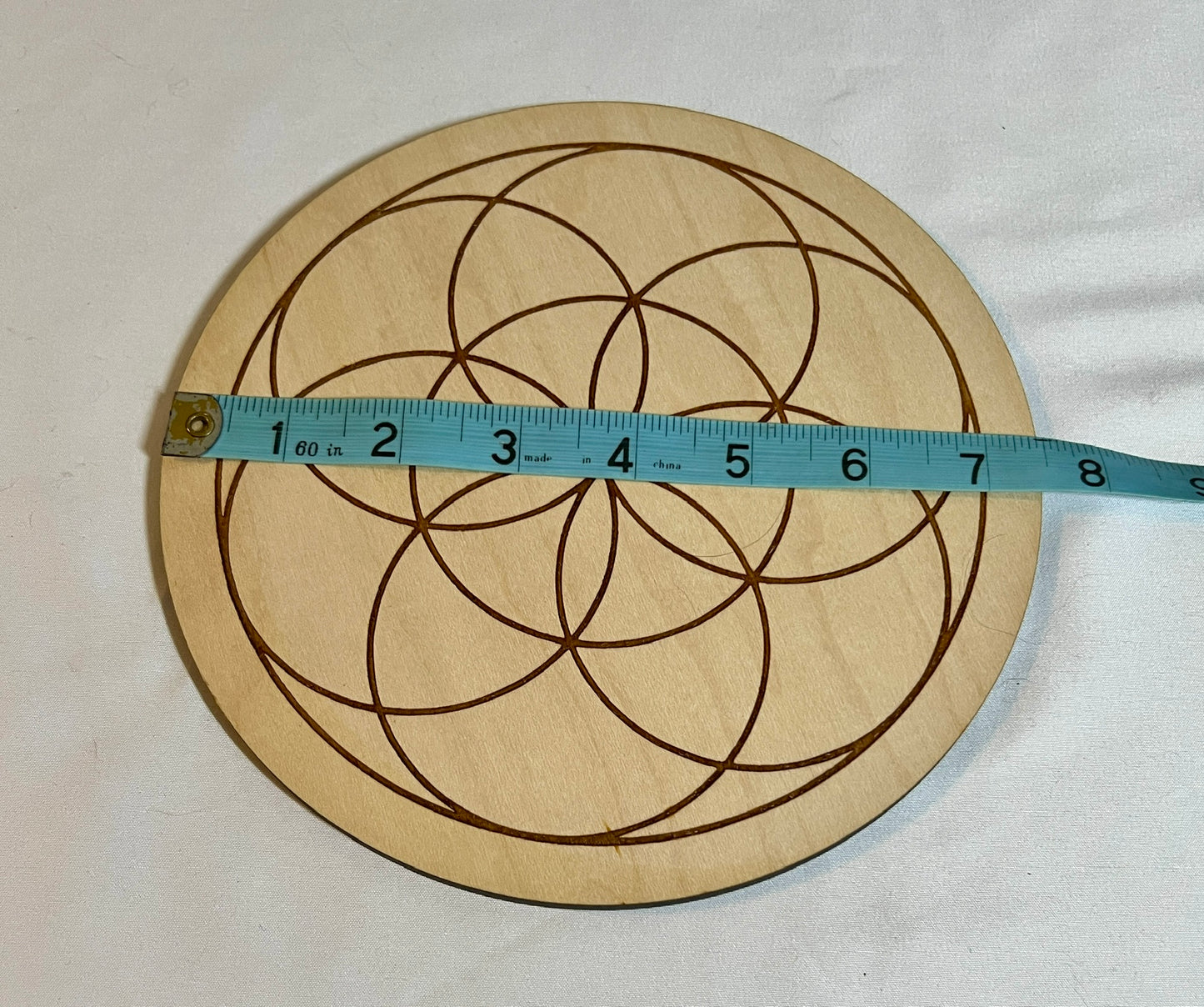 Wood crystal grid