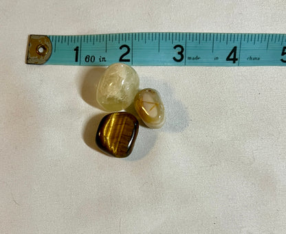 Crystal pouch for gemini, gemini crystals