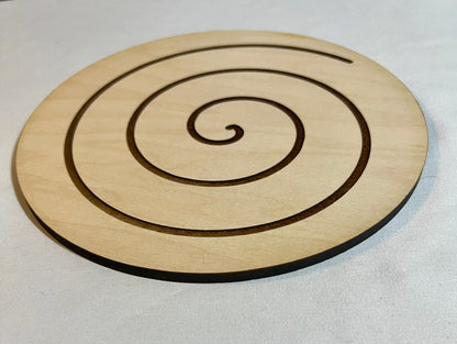Wood crystal grid