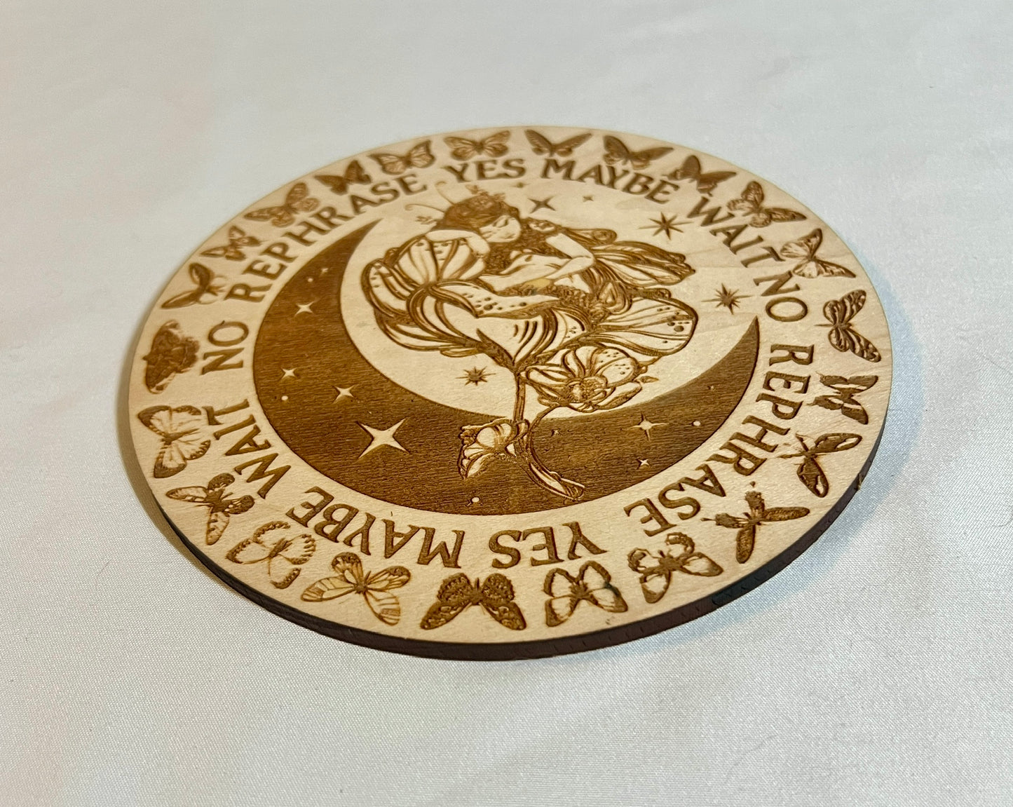 Wood Pendulum board, fairy pendulum board