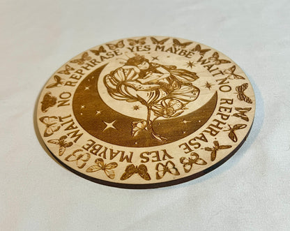 Wood Pendulum board, fairy pendulum board
