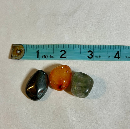 Crystal pouch for concentration