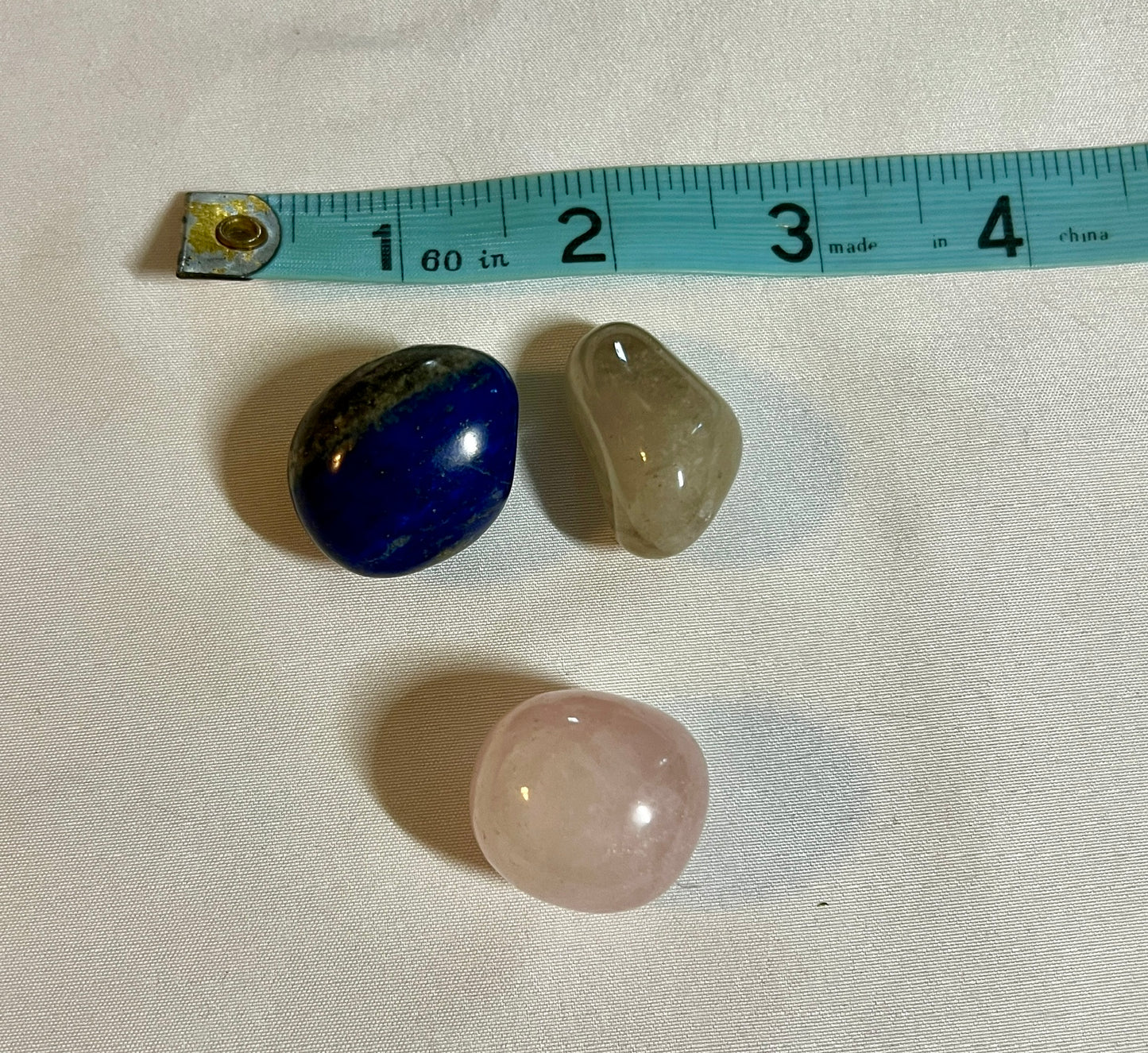 Crystal pouch for depression