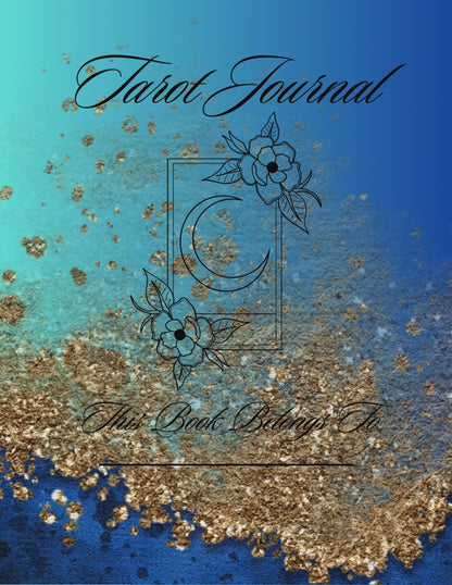 Digital download tarot journal
