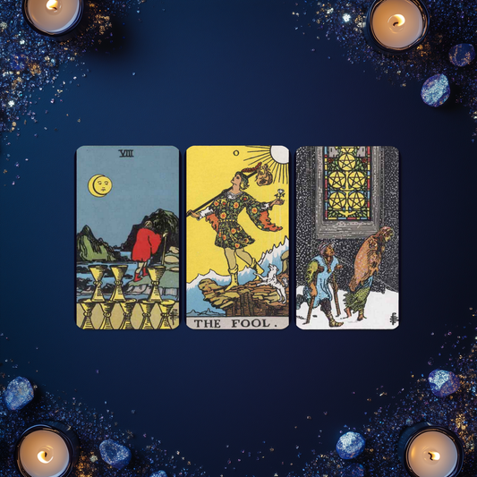 3 Card Tarot Reading, Card Reading, Tarot Card Reading